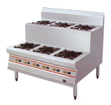 濟寧永明廚業廚房設備;梯形六眼煲仔爐_濟寧廚房設備_濟寧酒店用品_濟寧食堂設備_濟寧市永明廚房設備