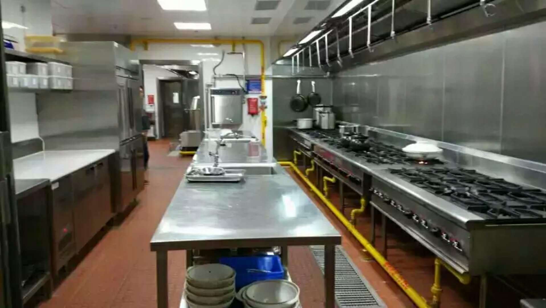 深圳工廠員工飯堂廚房工程設備清單-金旺廚具